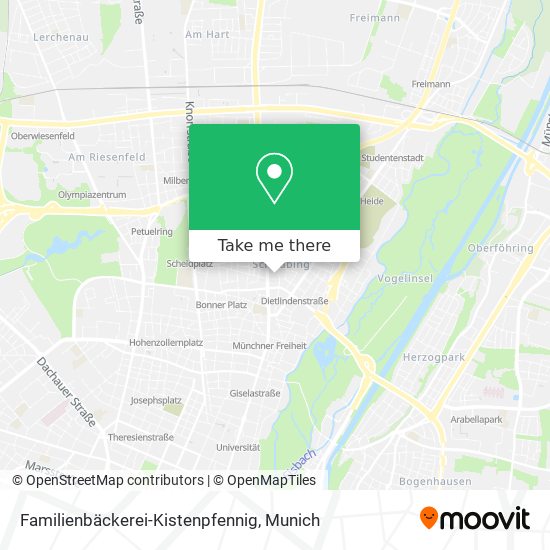 Familienbäckerei-Kistenpfennig map