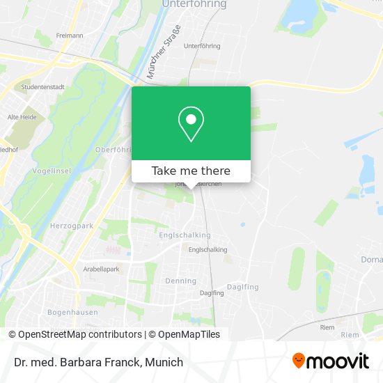 Dr. med. Barbara Franck map