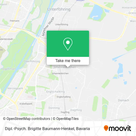 Карта Dipl.-Psych. Brigitte Baumann-Henkel