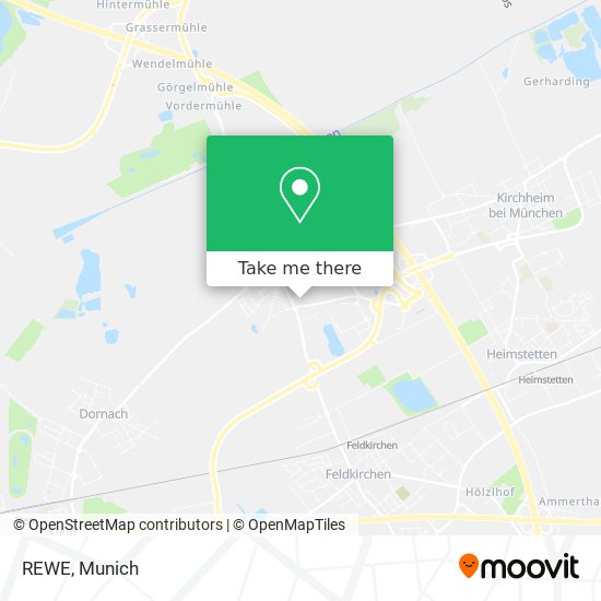 REWE map