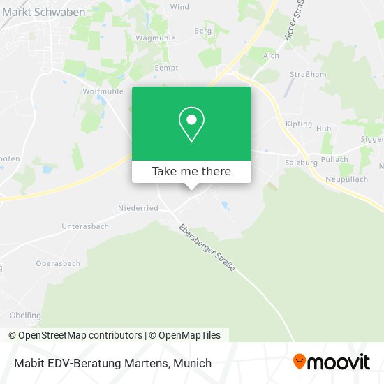 Карта Mabit EDV-Beratung Martens