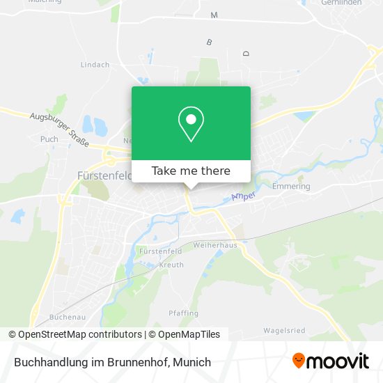 Buchhandlung im Brunnenhof map