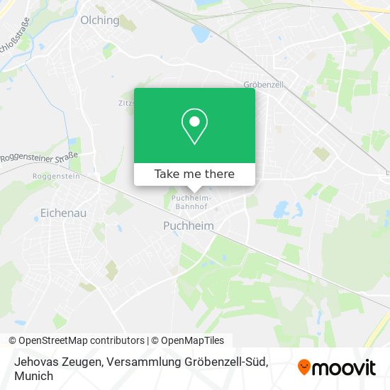 Jehovas Zeugen, Versammlung Gröbenzell-Süd map
