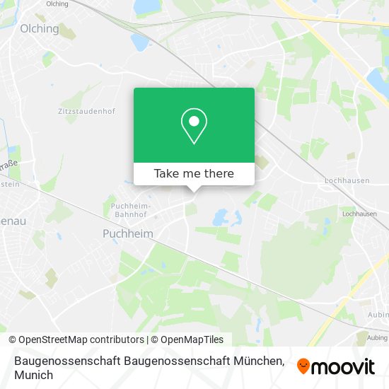 Карта Baugenossenschaft Baugenossenschaft München