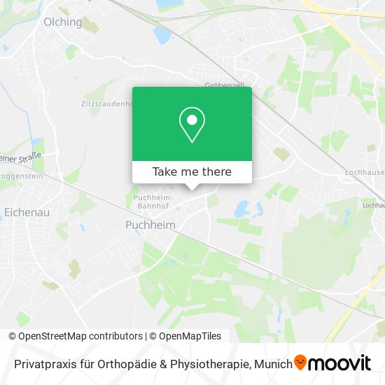 Privatpraxis für Orthopädie & Physiotherapie map