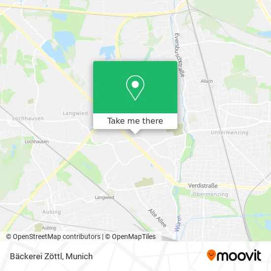 Карта Bäckerei Zöttl