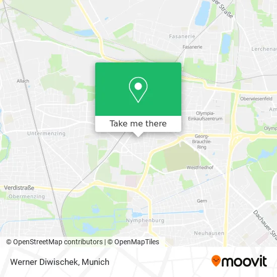 Карта Werner Diwischek