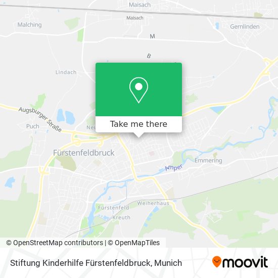 Stiftung Kinderhilfe Fürstenfeldbruck map