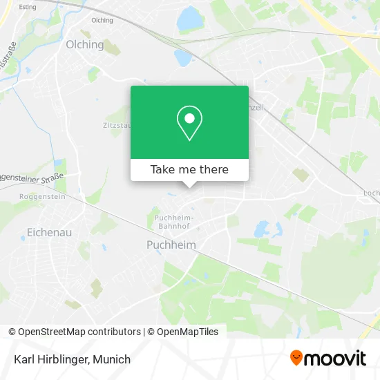 Карта Karl Hirblinger