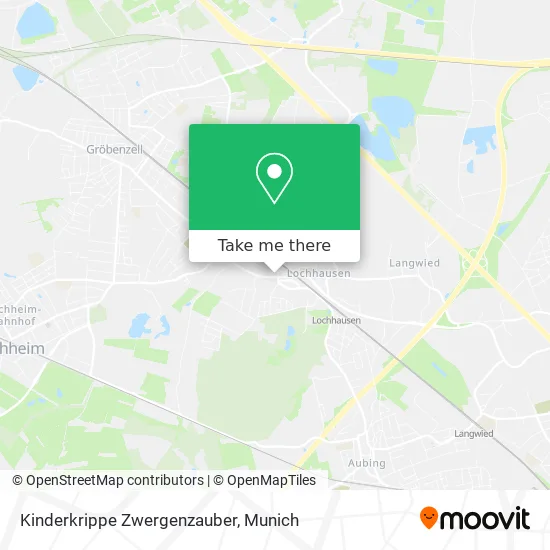 Карта Kinderkrippe Zwergenzauber