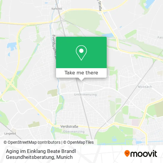 Карта Aging im Einklang Beate Brandl Gesundheitsberatung