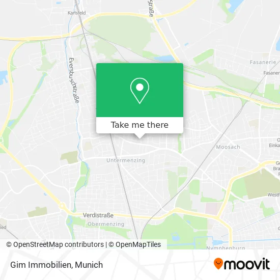 Карта Gim Immobilien