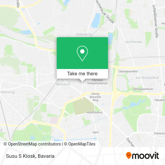Susu S Kiosk map