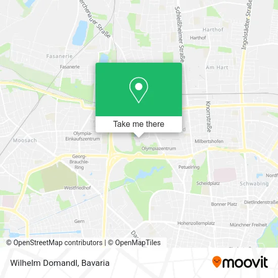 Карта Wilhelm Domandl