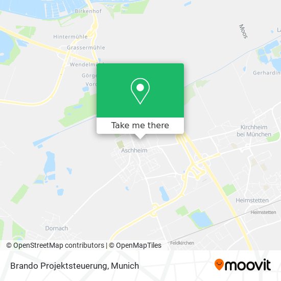 Brando Projektsteuerung map