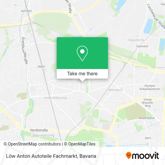 Карта Löw Anton Autoteile Fachmarkt