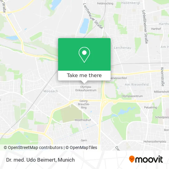 Карта Dr. med. Udo Beimert