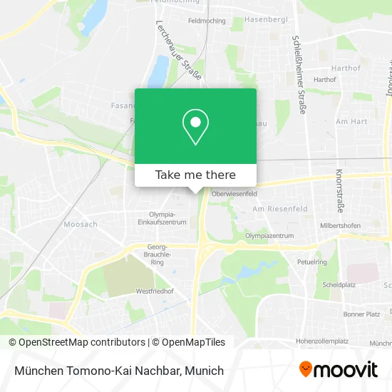 Карта München Tomono-Kai Nachbar