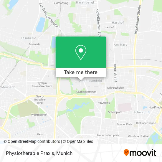 Physiotherapie Praxis map