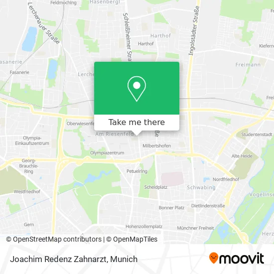 Карта Joachim Redenz Zahnarzt