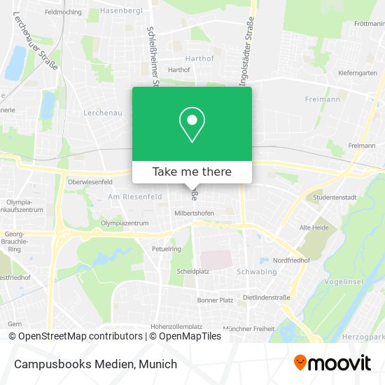 Campusbooks Medien map