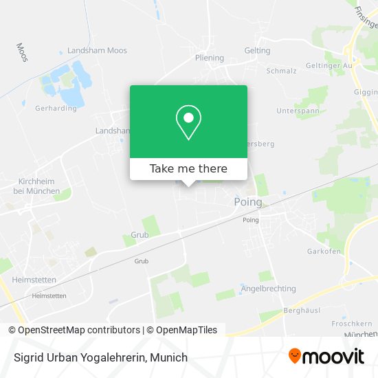 Sigrid Urban Yogalehrerin map