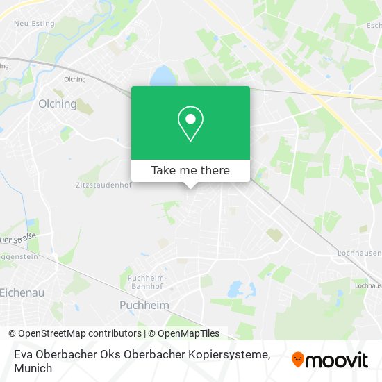 Карта Eva Oberbacher Oks Oberbacher Kopiersysteme