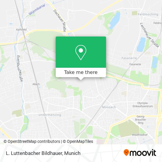 L. Luttenbacher Bildhauer map