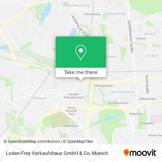 Loden-Frey Verkaufshaus GmbH & Co map