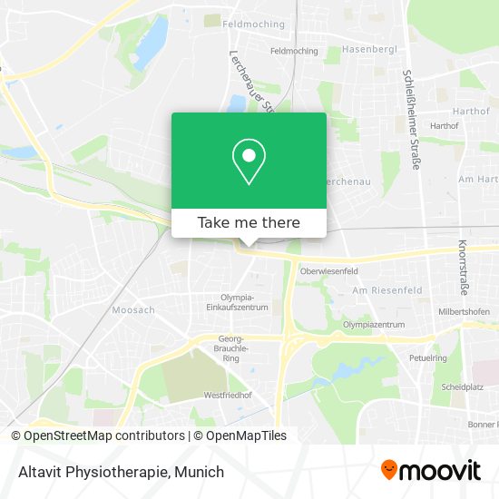 Altavit Physiotherapie map