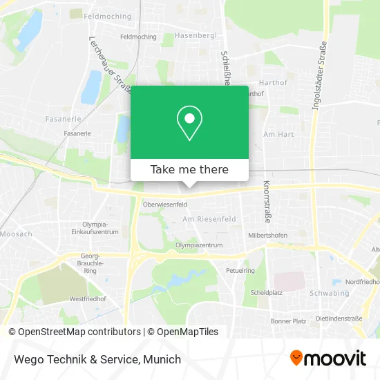 Карта Wego Technik & Service