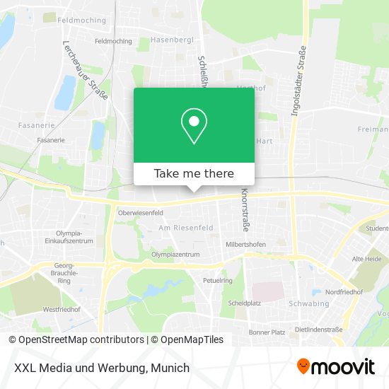 XXL Media und Werbung map