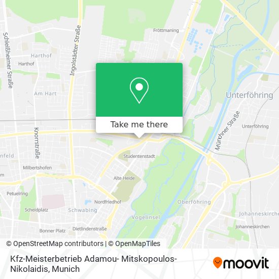 Kfz-Meisterbetrieb Adamou- Mitskopoulos-Nikolaidis map