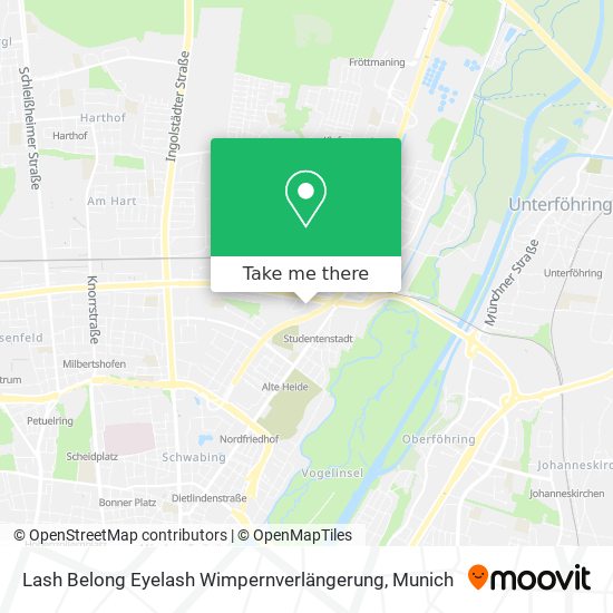 Lash Belong Eyelash Wimpernverlängerung map