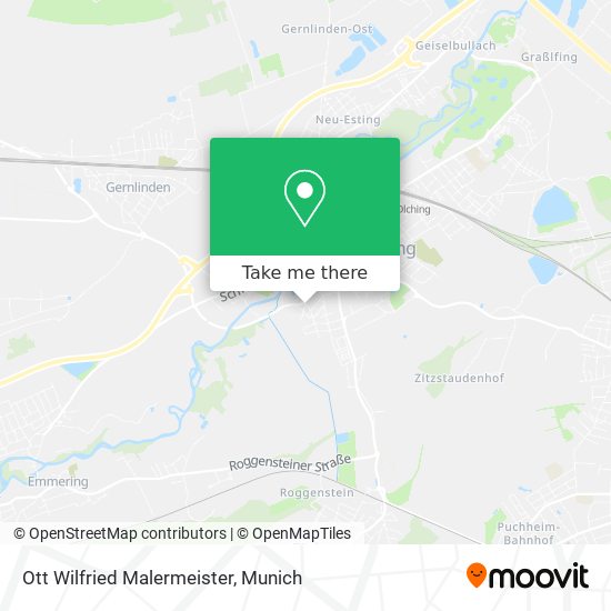 Ott Wilfried Malermeister map