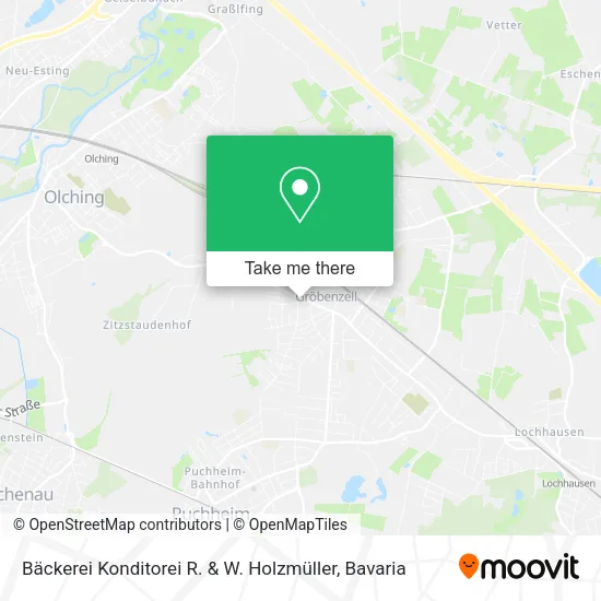 Bäckerei Konditorei R. & W. Holzmüller map