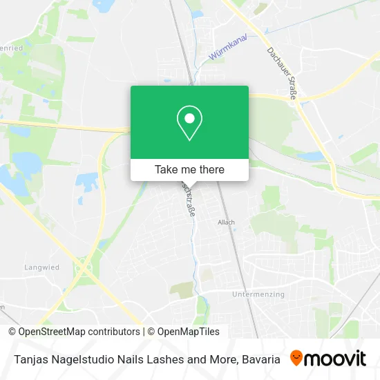 Карта Tanjas Nagelstudio Nails Lashes and More