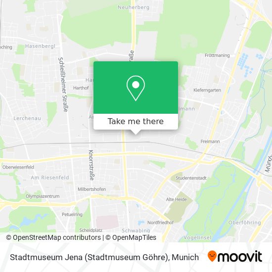 Stadtmuseum Jena (Stadtmuseum Göhre) map