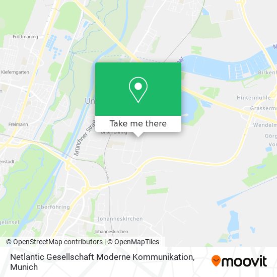 Netlantic Gesellschaft Moderne Kommunikation map