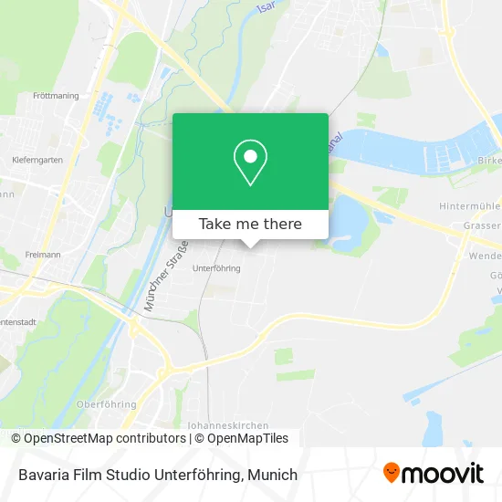 Карта Bavaria Film Studio Unterföhring