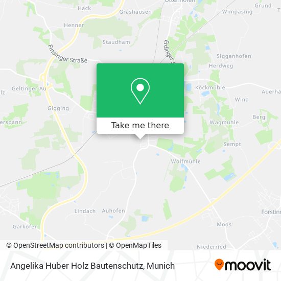 Angelika Huber Holz Bautenschutz map