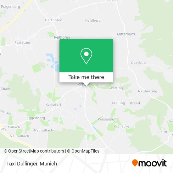 Taxi Dullinger map