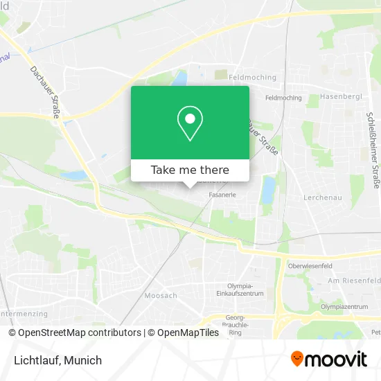 Карта Lichtlauf