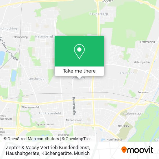 Zepter & Vacsy Vertrieb Kundendienst, Haushaltgeräte, Küchengeräte map