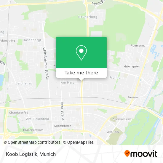 Карта Koob Logistik