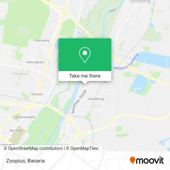 Карта Zooplus