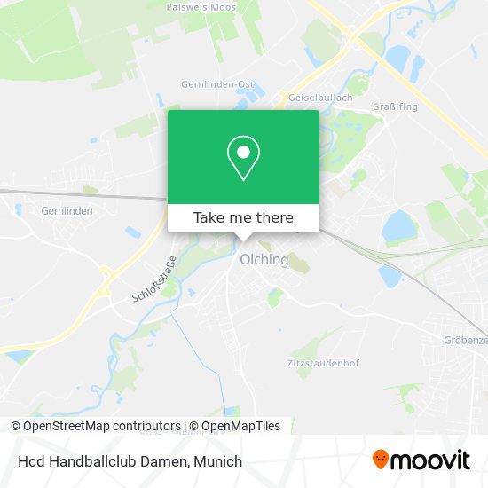 Hcd Handballclub Damen map