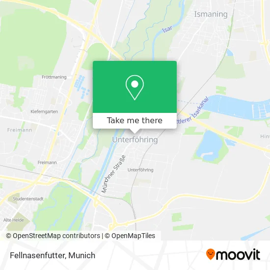 Карта Fellnasenfutter