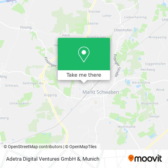 Adetra Digital Ventures GmbH & map