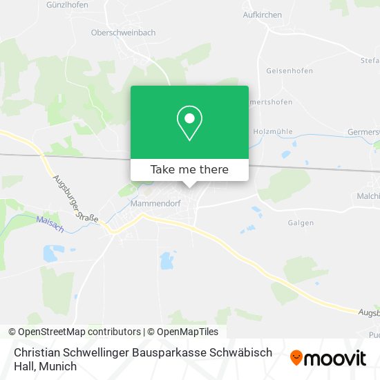 Christian Schwellinger Bausparkasse Schwäbisch Hall map